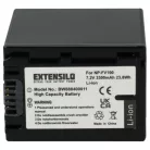 2x Akku ersetzt Sony NP-FH50, NP-FV40, NP-FH100, NP-FH71, NP-FV100, NP-FV30 - 3300mAh, 7.4V, Li-Ion