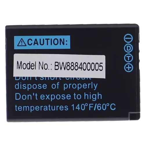 VHBW Camera Battery BP-DC7, BP-DC7E - 890 mAh 3.6 V Li-Ion