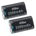 VHBW Gamer Joypad Battery Microsoft BX01, C100 - 2500 mAh 2.4 V NiMH