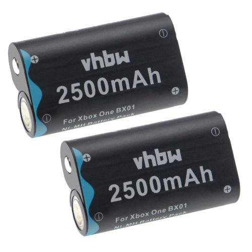 VHBW Gamer Joypad Battery Microsoft BX01, C100 - 2500 mAh 2.4 V NiMH