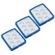 VHBW Vacuum Cleaner Filter CP0617 - 3 pcs
