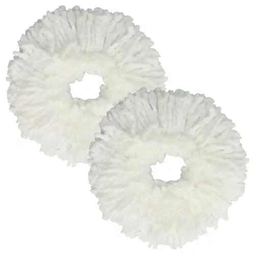 VHBW Mop Head Leifheit 52094 - microfiber, white