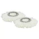 VHBW Mop Head Leifheit 52094 - microfiber, white