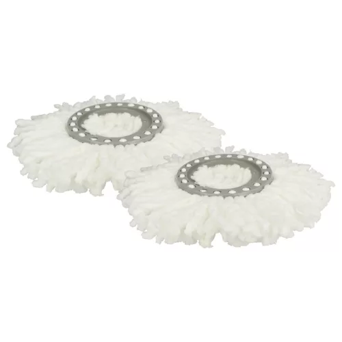 VHBW Mop Head Leifheit 52094 - microfiber, white