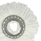 VHBW Mop Head Leifheit 52094 - microfiber, white