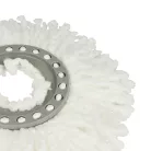 VHBW Mop Head Leifheit 52094 - microfiber, white