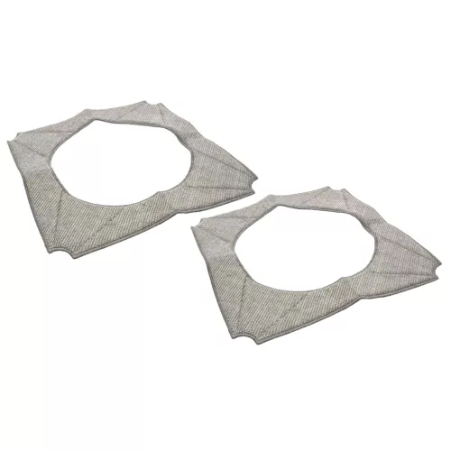 VHBW Cleaning Cloth Set for Ecovacs Winbot W-950 Window Cleaning Robot - Microfiber