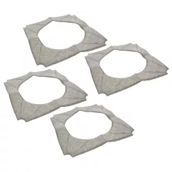   VHBW Cleaning Cloth Set for Ecovacs Winbot W-950, W950 Window Cleaning Robot - Microfiber