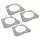 VHBW Cleaning Cloth Set for Ecovacs Winbot W-950, W950 Window Cleaning Robot - Microfiber