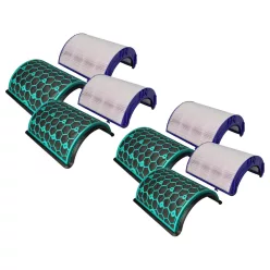   VHBW Air Purifier Filter Set Dyson 968707-04, 968707-05 - HEPA filter, activated carbon filter