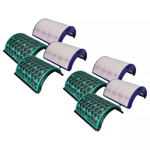 VHBW Air Purifier Filter Set Dyson 968707-04, 968707-05 - HEPA filter, activated carbon filter