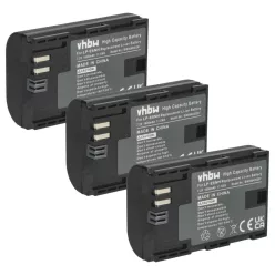 VHBW Akku Canon LP-E6, LP-E6NH - 1600 mAh 7,2 V Li-Ion