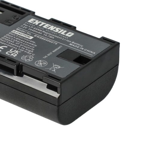 VHBW Kamera Akku LP-E6, LP-E6NH - 2040 mAh 7,2 V Li-Ion