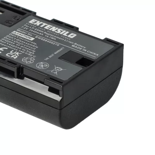 VHBW Kamera Akku LP-E6, LP-E6NH - 2040 mAh 7,2 V Li-Ion