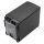 VHBW Videokamera Akku BP-827, BP-820, BP-828, 2740B002 - 2670 mAh 7,2 V Li-Ion