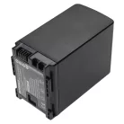 VHBW Videokamera Akku BP-827, BP-820, BP-828, 2740B002 - 2670 mAh 7,2 V Li-Ion