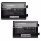 EXTENSILO 2 db Nikon EN-EL4 / EN-EL4a / EN-EL4e Li-ion akkumulátor – 3350 mAh, 11,1 V