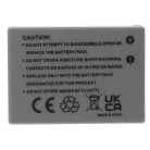 VHBW Kamera Akku Canon NB-10L - 800 mAh 7,4 V Li-Ion