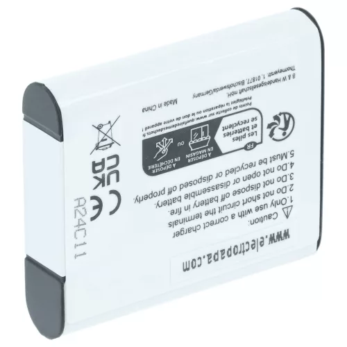 VHBW Battery Olympus Li-92B, Li-90B - 1050 mAh 3.7 V Li-Ion