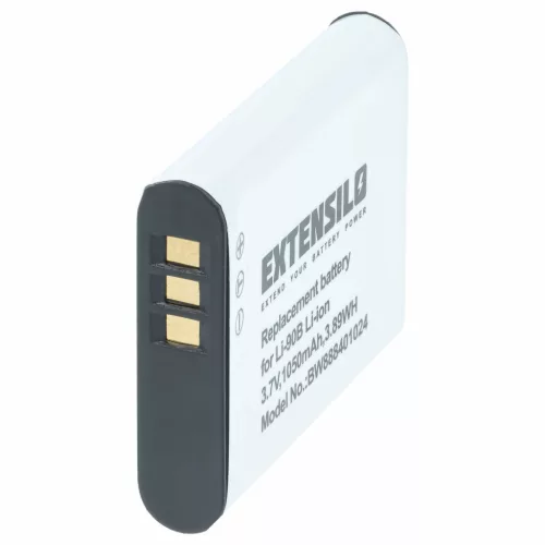 VHBW Akku Olympus Li-92B, Li-90B - 1050 mAh 3,7 V Li-Ion