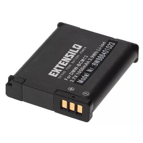 VHBW Camera Battery DMW-BCM13PP, DMW-BCM13E, DMW-BCM13 - 1050 mAh 3.7 V Li-Ion