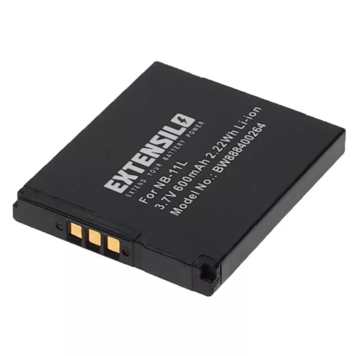 VHBW Kamera Akku NB-11LH, NB-11L - 600 mAh 3,7 V Li-Ion