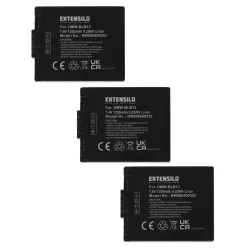   VHBW Battery Panasonic DMW-BLB13, DMW-BLB13E, DMW-BLB13GK, DMW-BLB13PP - 1250 mAh 7.4 V Li-Ion