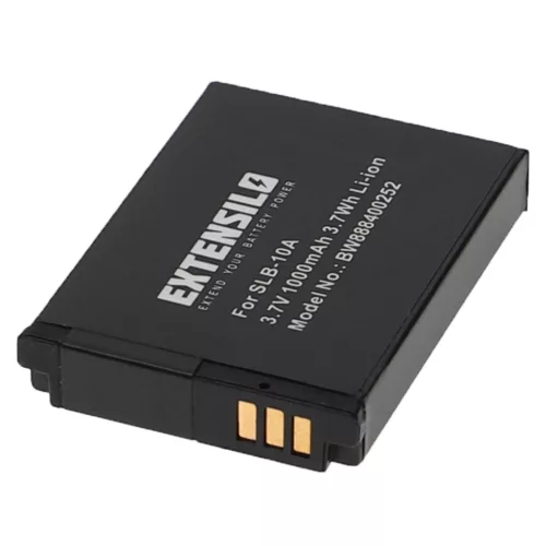 VHBW Camera Battery FJ-SLB-10A - 1000 mAh 3.7 V Li-Ion