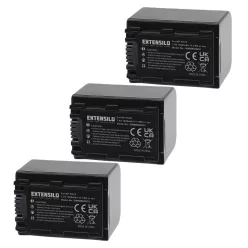 VHBW Kamera Akku NP-FH70 - 1500 mAh 7,4 V Li-Ion