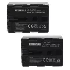 VHBW Battery Sony NP-FM55H, NP-FM91, NP-FM90, NP-FM70, NP-FM50, NP-FM30 - 3200 mAh 7.4 V Li-Ion