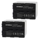 VHBW Battery Sony NP-FM55H, NP-FM91, NP-FM90, NP-FM70, NP-FM50, NP-FM30 - 4800 mAh 7.2 V Li-Ion