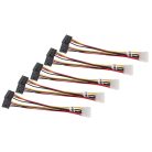 VHBW Stromkabel für Festplatten - Y Stromkabel, 19,5 cm