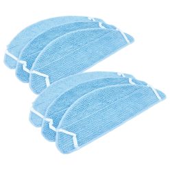   VHBW Reinigungstuch Set für Ecovacs D-CC03-2020, 220-6225-0068 - Mikrofaser