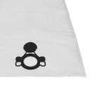 VHBW Vacuum Cleaner Bag Replacement for Makita W107418353 - Microfiber