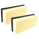 VHBW Vacuum Cleaner Filter 6.907-276.0 - M Class Flat Pleated Filter