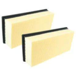   VHBW Vacuum Cleaner Filter 6.907-276.0 - M Class Flat Pleated Filter