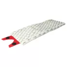 VHBW Mop Head for Vileda 1-2 Spray Mop - microfiber, white, gray