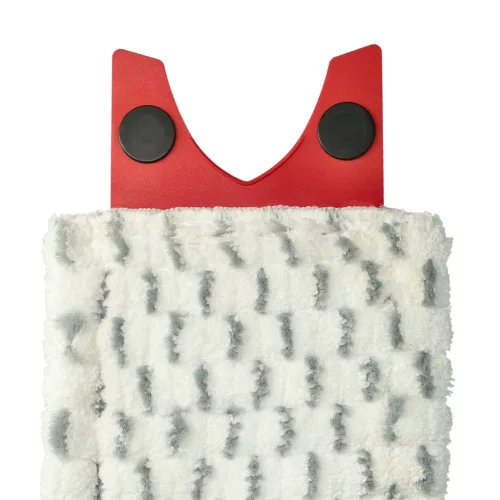 VHBW Mop Head for Vileda 1-2 Spray Mop - microfiber, white, gray