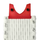 VHBW Mop Head for Vileda 1-2 Spray Mop - microfiber, white, gray