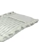 VHBW Mop Head for Vileda 1-2 Spray Mop - microfiber, white, gray