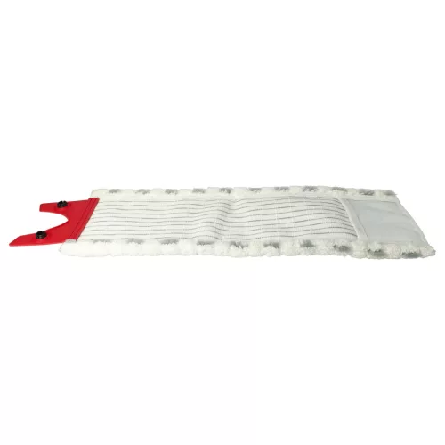 VHBW Mop Head for Vileda 1-2 Spray Mop - microfiber, white, gray