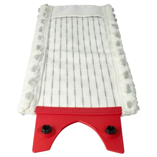 VHBW Mop Head for Vileda 1-2 Spray Mop - microfiber, white, gray