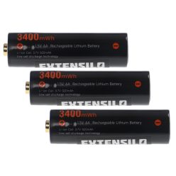 VHBW AA Mignon Battery - 920 mAh 3.7 V Li-Ion
