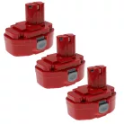 VHBW Electric Tool Battery Makita 1835, 1822, 1833, 1823, 1835F, 1834 - 3300 mAh 18 V NiMH