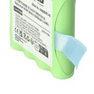 VHBW Radio Battery KEBT072A, BATT4R, BATT-4R, KEBT-072-A - 800 mAh 4.8 V NiMH