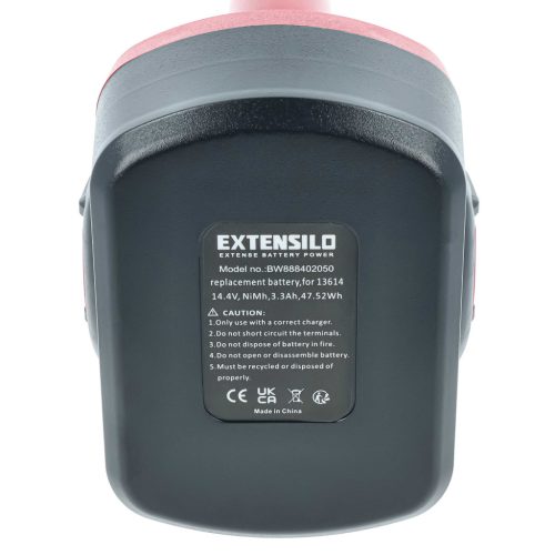 VHBW Electric Tool Battery Bosch 2 607 335 263, 1617S0004W - 3300 mAh 14.4 V NiMH