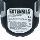 VHBW Electric Tool Battery DE9096, DE9095, DE9039, DC9096, DC9099 - 3300 mAh 18 V NiMH