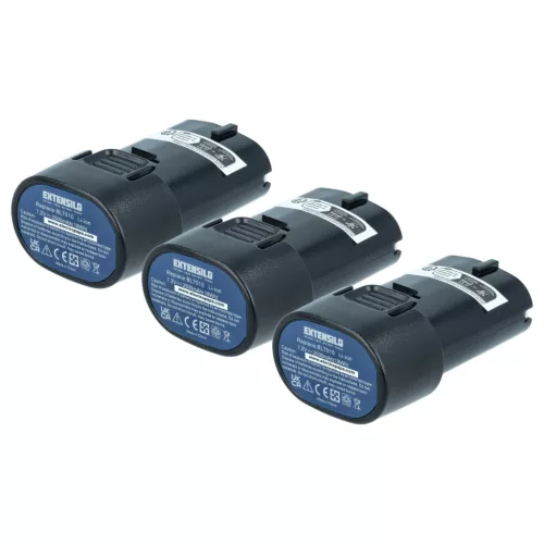 VHBW Electric Tool Battery Makita BL7010, 194356-2, 194355-4 - 2500 mAh 7.2 V Li-Ion