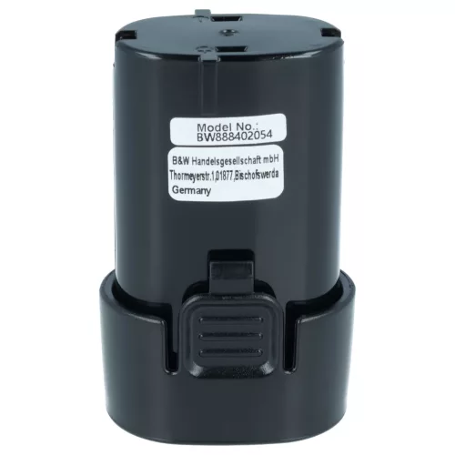 VHBW Electric Tool Battery Makita BL7010, 194356-2, 194355-4 - 2500 mAh 7.2 V Li-Ion