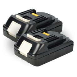   2x Battery replaces Makita 194204-5, 194230-4, 194309-1, 194205-3 Electric Power Tool - 2500 mAh, 18 V, Li-Ion